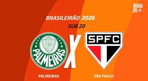 Palmeiras x São Paulo (Sub-20): onde assistir, escalações e arbitragem