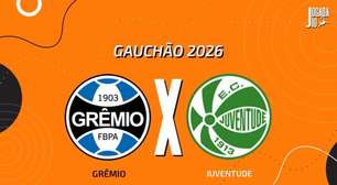 Juventude x Grêmio, AO VIVO, com a Voz do Esporte, às 16h30