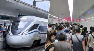 16 mil passageiros por hora, 9,5 bilhões de viagens: China está mostrando ao mundo para que serve o trem de alta velocidade