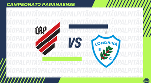 Athletico x Londrina: prováveis escalações, arbitragem, onde assistir e retrospecto