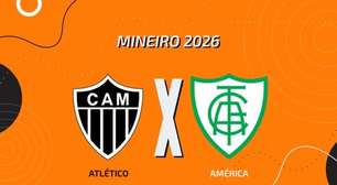Atlético X América, AO VIVO, com a Voz do Esporte, às 16h30