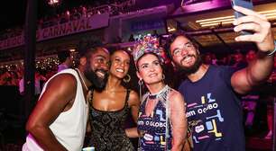 Anitta, Fátima Bernardes e mais famosos curtem Desfile das Campeãs na Sapucaí; confira