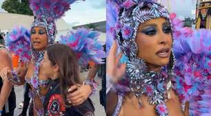 Sabrina Sato chora após perder o desfile da Gaviões da Fiel: 'Não acredito'