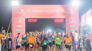 Cinco mil pessoas participam de corrida noturna à beira-mar em Capão da Canoa