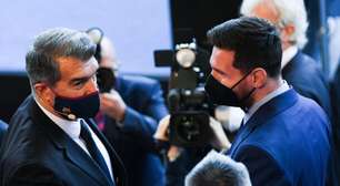 Laporta admite relação estremecida com Messi e revela episódio na Bola de Ouro