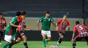 Palmeiras faz dois gols em cima da hora e empata com São Paulo no Sub-20