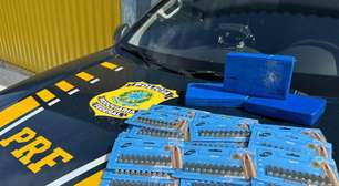 Irmãs são presas com três quilos de cocaína e 200 munições na BR-293, em Bagé