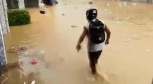 Idosa morre e ao menos 600 ficam desalojados após temporal em São João de Meriti, RJ