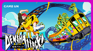 Um jogo de trem maluco! Conheça Denshattack!