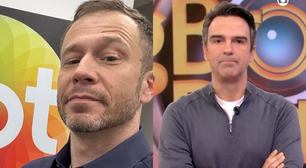 Tiago Leifert sai em defesa de Tadeu Schmidt: 'Eu não tinha um elogio'