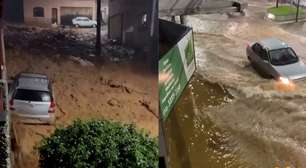 Deslizamentos e bairros ilhados: vídeos mostram situação em Juiz de Fora (MG) após chuvas torrenciais