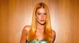 Marina Ruy Barbosa usa look verde de R$ 6 mil perfeito para ruivas