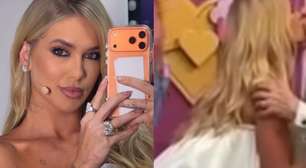 FLAGRA! Virginia dá selinho em apresentador e é detonada: 'E o Vini Jr.?'