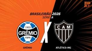 Grêmio x Atlético, AO VIVO, com a Voz do Esporte, às 20h