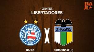 Bahia x O'Higgins, AO VIVO, com a Voz do Esporte, às 17h30