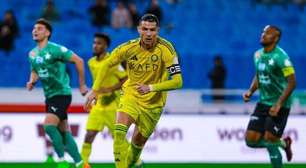 Cristiano Ronaldo marca, Al-Nassr goleia e segue na liderança do Saudita