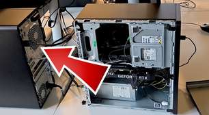 Erro, desperdício - ou nenhum dos dois? Um estudante está intrigado com os computadores da universidade equipados com placas gráficas RTX que não estão conectados ao monitor