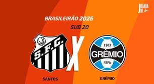 Santos x Grêmio (Sub-20): onde assistir, escalações e arbitragem