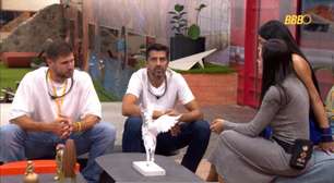 Resumo BBB 26: madrugada tem Jonas 'viúvo' de Maxiane e troca-troca de quartos
