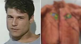 FOTOS: Veja imagens da jaqueta de Dinho, do Mamonas, que está intacta após exumação