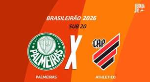 Palmeiras x Athletico (Sub-20): onde assistir, escalações e arbitragem