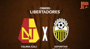 Tolima x Táchira: Onde assistir, escalações e arbitragem