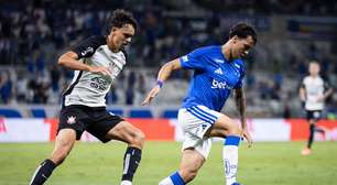 Cruzeiro e Corinthians empatam no Mineirão, sob olhares de Ancelotti