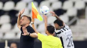 Anselmi reconhece segundo tempo abaixo e elogia classificação do Botafogo