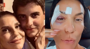 3 palavras simples, mas impactantes: o recado que Ivete Sangalo recebeu do filho, Marcelo, após desmaio, ferimentos no rosto e internação