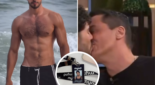 Quem é o namorado bonitão de Leo Dias? Apresentador beijou modelo ao vivo