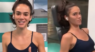 Bruna Marquezine ostenta barriga tanquinho em treino, brinca sobre recuperar o corpo 'de antes do Carnaval' e personal avalia: 'Está no melhor shape'