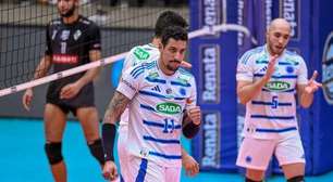 Sada vence a segunda no Sul-Americano e garante vaga nas semifinais