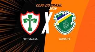 Portuguesa x Altos, AO VIVO, com a Voz do Esporte, a partir das 20h