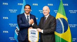 CBF parabeniza Infantino pelos 10 anos na Fifa