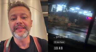 Lucas Lima sofre tentativa de assalto violenta em São Paulo e desabafa: 'Voou vidro'