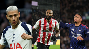 Brasil é o 2º país com mais gols na atual Premier League