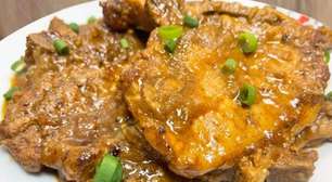 Bisteca de porco na pressão, uma receita rápida e suculenta, que será um sucesso em sua mesa