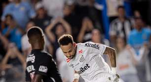 Santos vence o Vasco com dois gols de Neymar e respira no Brasileirão