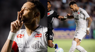 Neymar recebe elogios após marcar dois gols na primeira vitória do Santos no Brasileirão