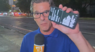 Repórter escapa de tentativa de furto durante entrada ao vivo em São Paulo