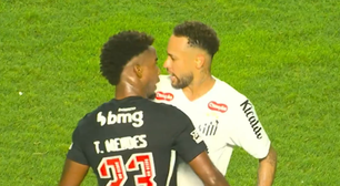 Neymar revive embate com Thiago Mendes em Santos e Vasco: 'Com todo respeito, é um babaca'