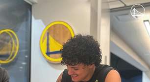 Gui Santos assina renovação de R$ 77 milhões com os Warriors na NBA