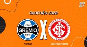 Grêmio x Internacional: onde assistir, escalações e arbitragem