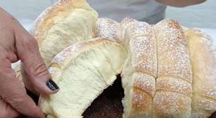 Pão carequinha bem macio, que cresce muito e fica tão gostoso que vai deixar um gostinho de quero mais