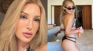 Ex-bbb Amanda Meirelles fala sobre cirurgia para retirar gordurinhas do meio da perna: 'Dores'