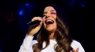 Ivete Sangalo faz primeiro show após acidente e explica: 'Fiz questão de vir assim'