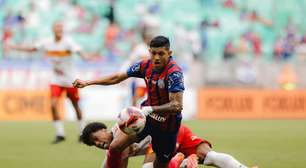 Erick Pulga comenta eliminação na Libertadores após triunfo do Bahia sobre Juazeirense