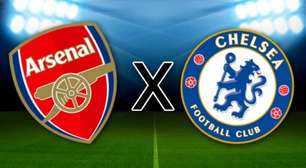 Arsenal x Chelsea pela Premier League: onde assistir ao vivo, horário e escalações