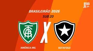 América-MG x Botafogo (Sub-20): onde assistir, escalações e arbitragem