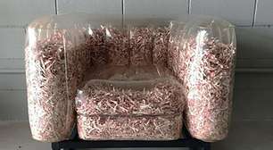 Casa da Moeda faz móveis de papel moeda